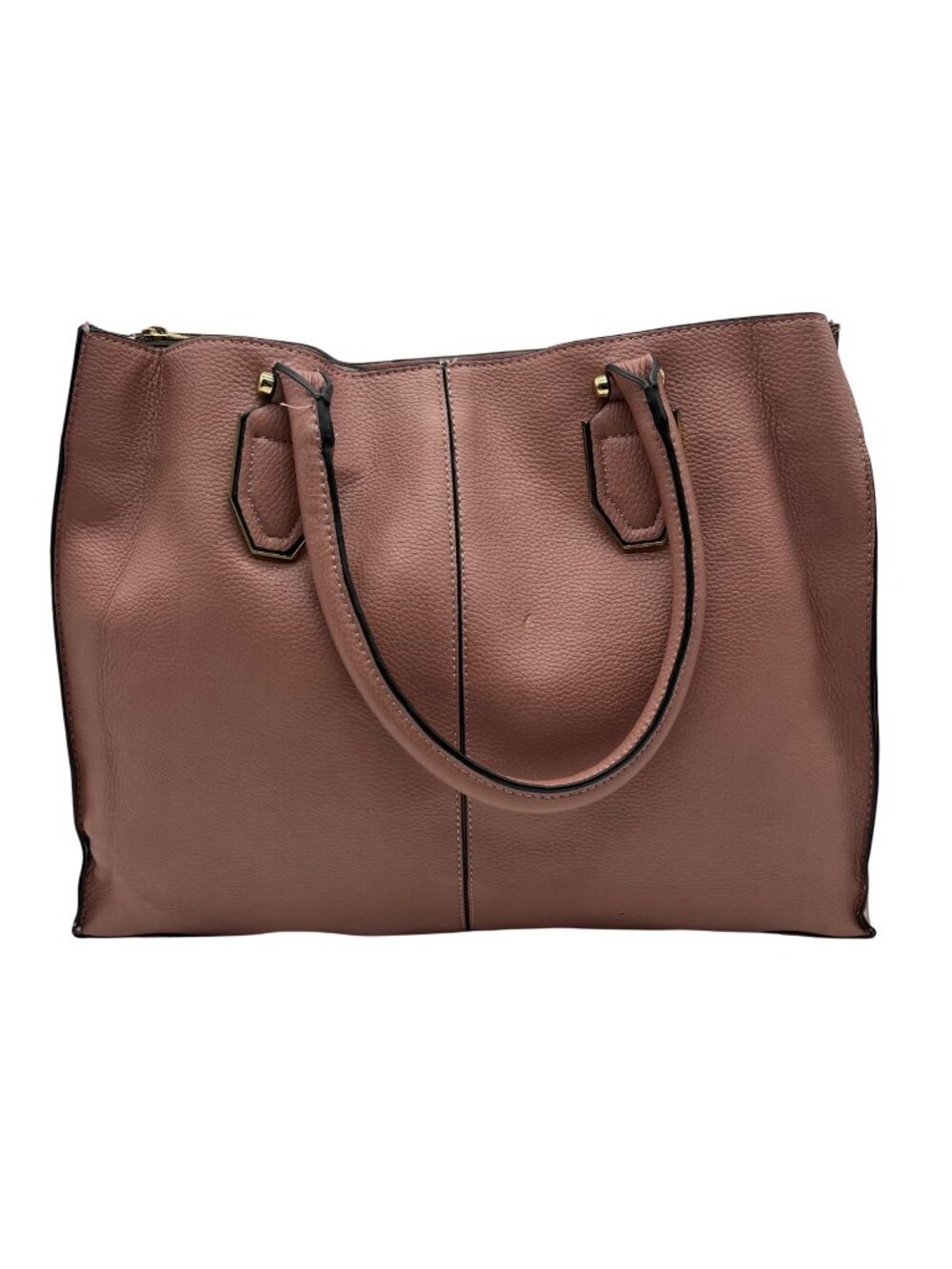 Call It Spring Nude Pink Pebbled Faux Leather Tote